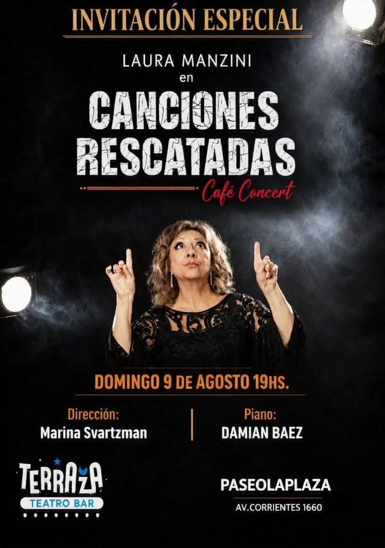 Canciones rescatadas regresa con funciones en 2026. Ocio Tickets!