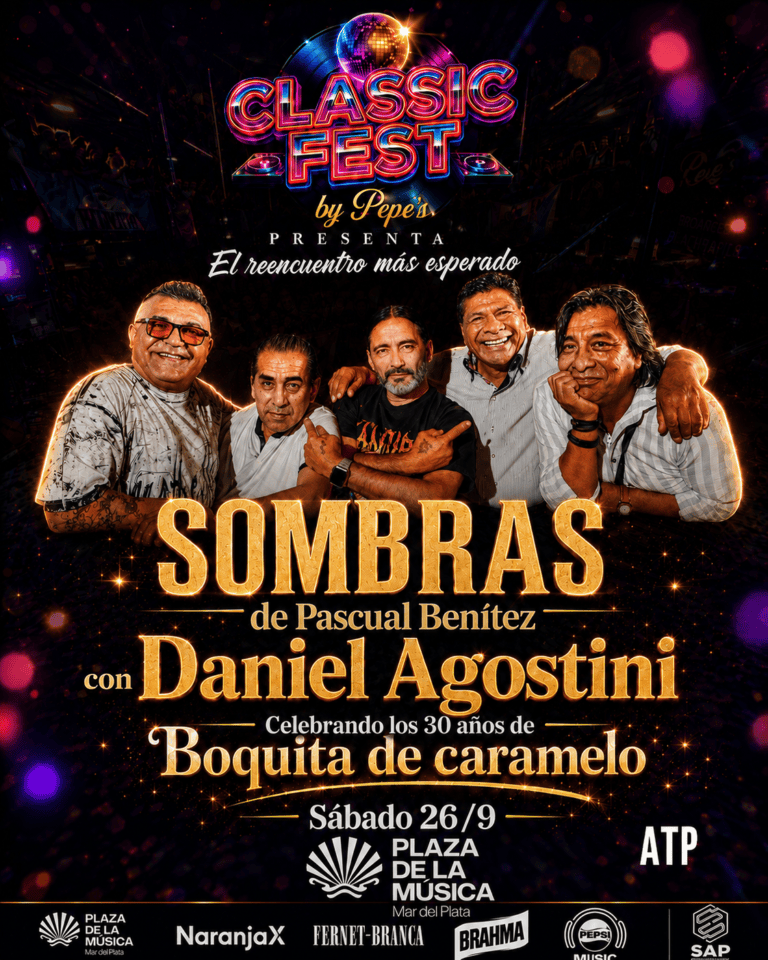 Sombras y Daniel Agostini vuelven a los escenarios en 2026. Ocio Tickets