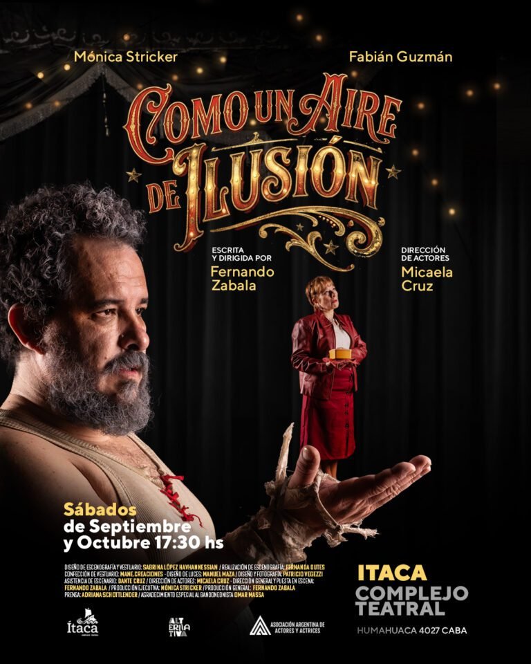 “Como un aire de ilusión” se estrena el 5 de septiembre del 2026. Ocio Tickets!