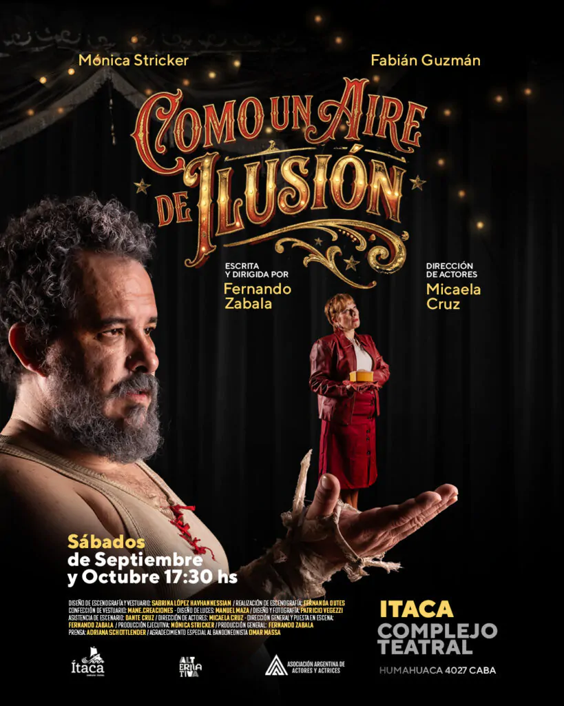 “Como un aire de ilusión” se estrena el 5 de septiembre del 2026. Ocio Tickets!