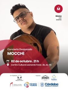 Mocchi llega por primera vez a Río Cuarto en 2026. Ocio Tickets!