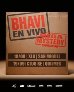 Bhavi rompe el formato tradicional con su “Mystery Tour” en 2026. Ocio Tickets!
