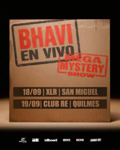 Bhavi rompe el formato tradicional con su “Mystery Tour” en 2026. Ocio Tickets!