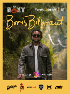 Boris Bilbraut, una  figura esencial del reggae llega en gira.Anticipadas on line