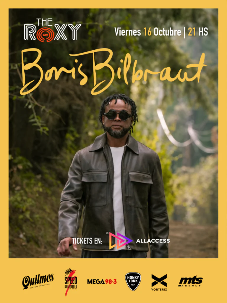 Boris Bilbraut, una  figura esencial del reggae llega en gira.Anticipadas on line