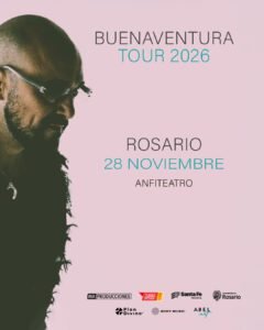 Abel Pintos regresa a Rosario con el Buenaventura Tour 2026. Ocio Tickets!