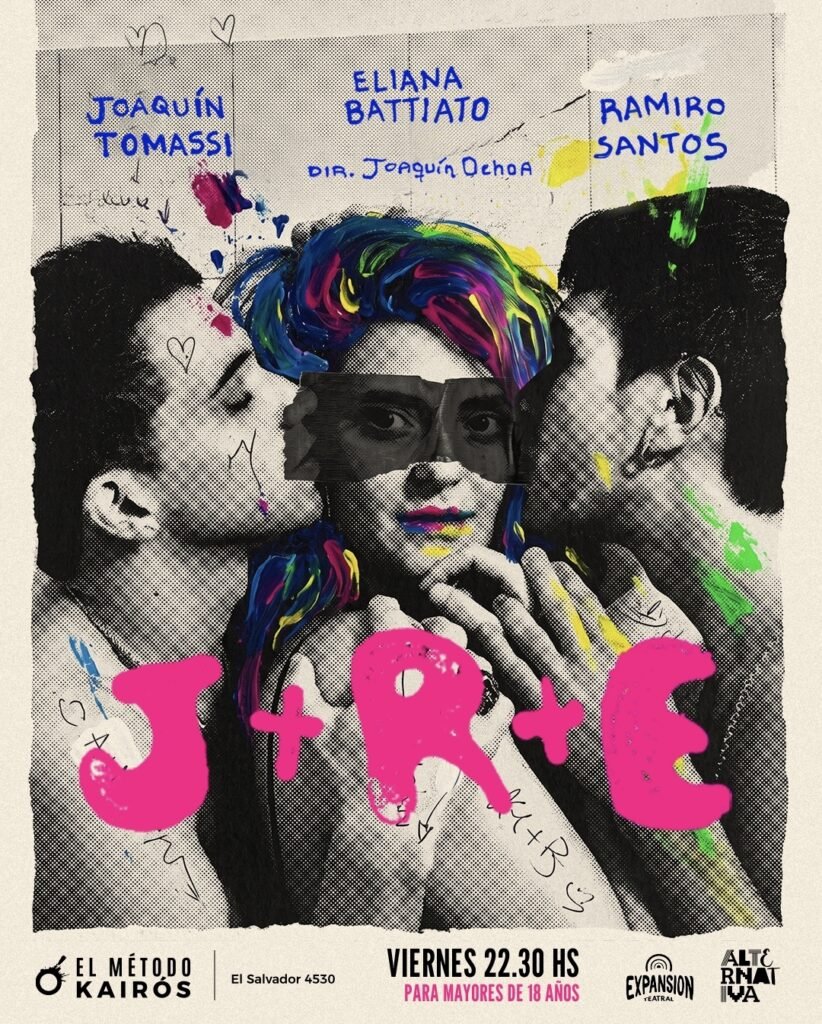 J+R+E, Historia de un trío llega al teatro en 2026. Ocio Tickets!