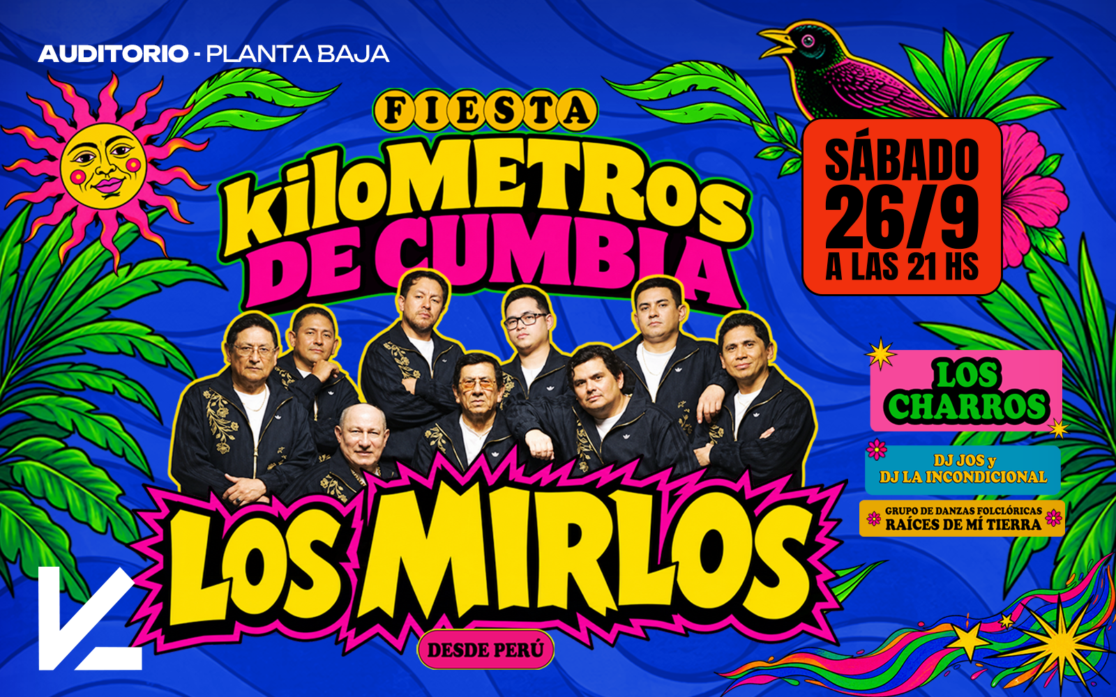 Los Mirlos: Un Viaje Musical por América Latina Anticipadas on line!!!