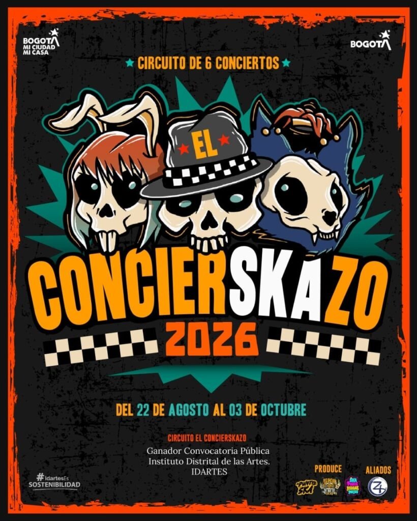 El Concierskazo 2026 llega a Bogotá