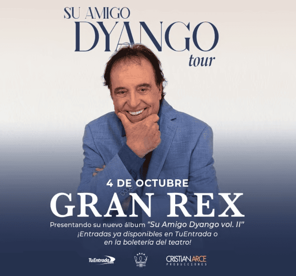 Dyango estrena “Alma, Corazón y Vida” y llega a Buenos Aires. Ocio Tickets!