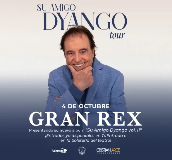 Dyango estrena “Alma, Corazón y Vida” y llega a Buenos Aires. Ocio Tickets!