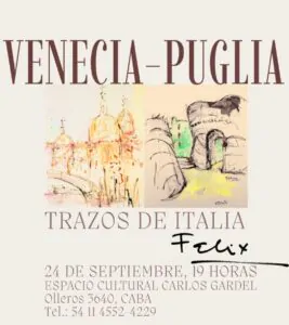 Venecia & Puglia: Trazos de Italia llega a Buenos Aires en 2026