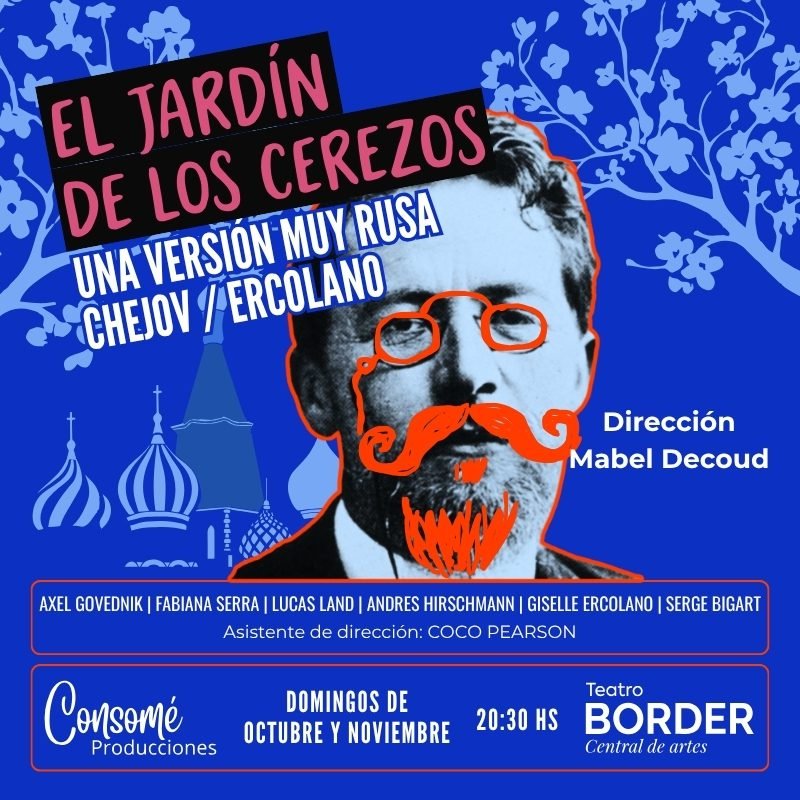 El jardín de los cerezos llega al Border en 2026. Ocio Tickets!