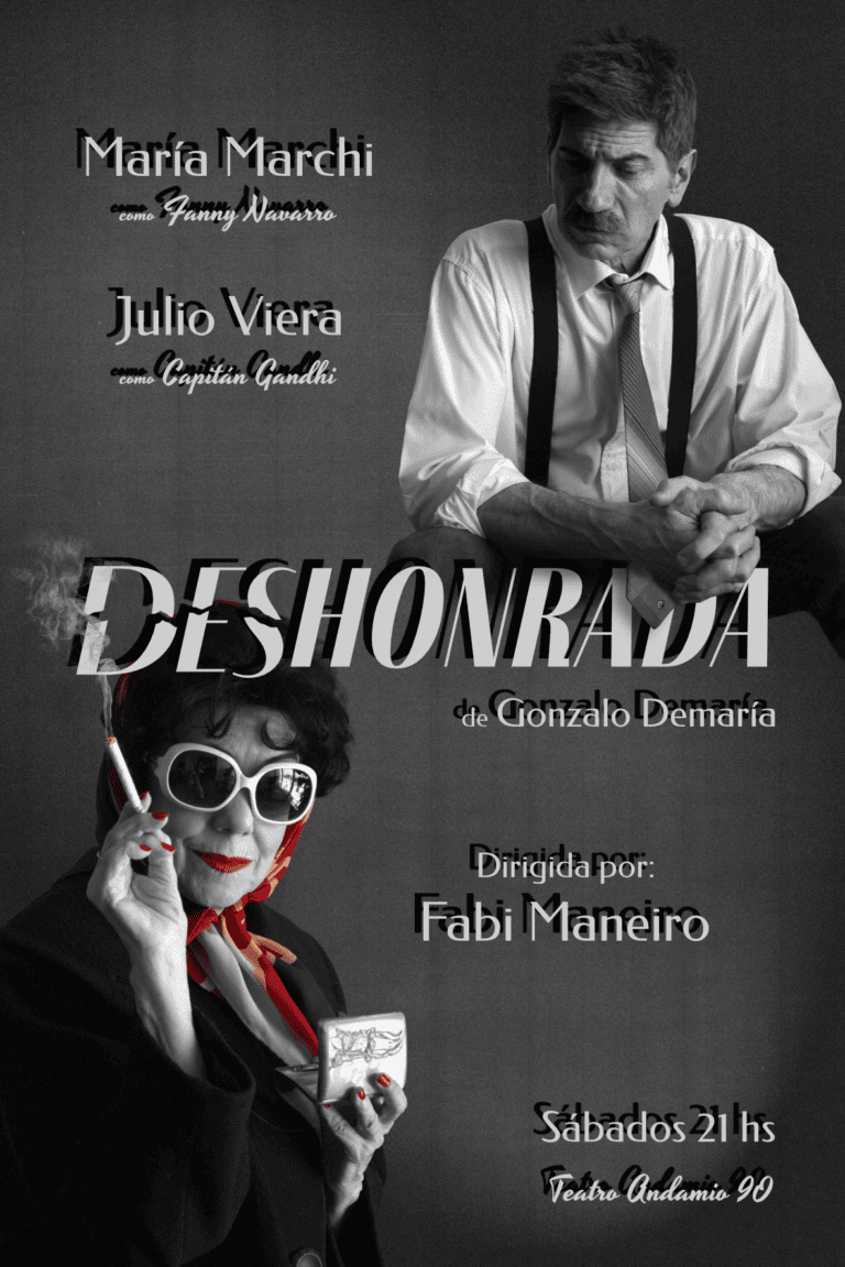 “Deshonrada” llega al teatro en 2026. Ocio Tickets!