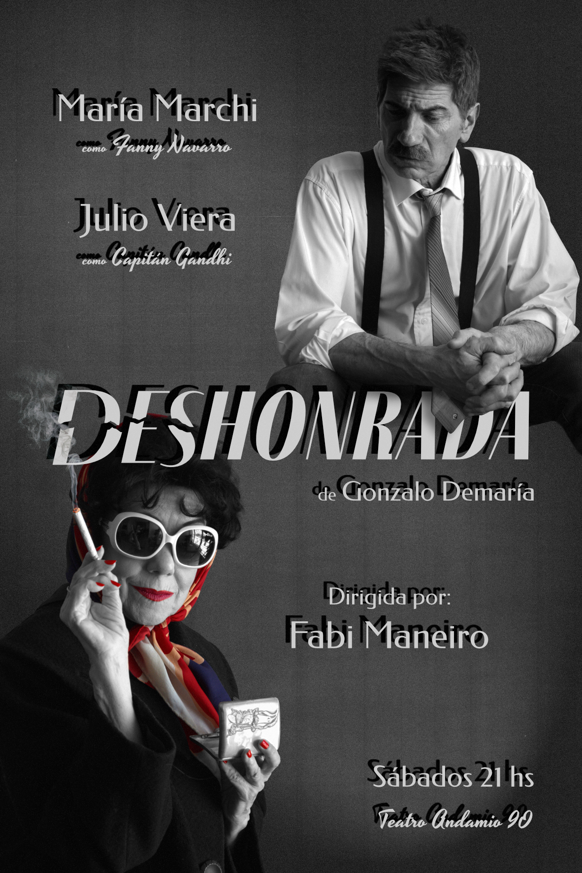 “Deshonrada” llega al teatro en 2026. Ocio Tickets!