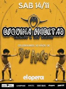 Esquina Libertad llega al Teatro Ópera La Plata en 2026. Ocio Tickets!