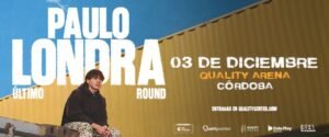 Paulo Londra cierra el 2026 en Córdoba. Ocio Tickets!