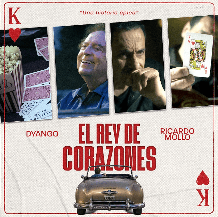 Dyango y Ricardo Mollo se unen en una nueva versión de “El Rey de Corazones” en 2026. Ocio Tickets!