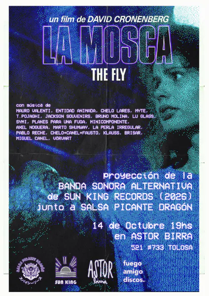 La Mosca de Cronenberg se proyecta en La Plata en 2026