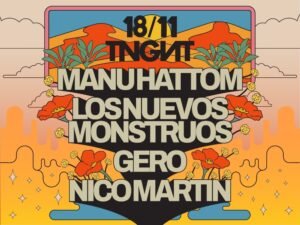 Manu Hattom llega a La Tangente en 2026. Ocio Tickets!